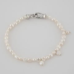 Nora Doğal İnci Taşlı Asimetrik Bileklik