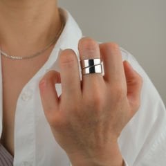 Nelly Ayarlanabilir Yüzük Silver