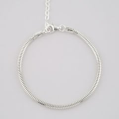 Sena Balıksırtı Zincir Gümüş Bileklik