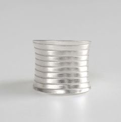 Valeri Ayarlanabilir Gümüş Yüzük