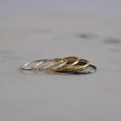 Elza 6 Halka Gümüş Yüzük