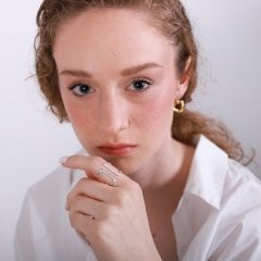 Grace Minimal Yüzük Silver