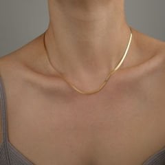 Layla İtalyan Zincir Kolye | Gold