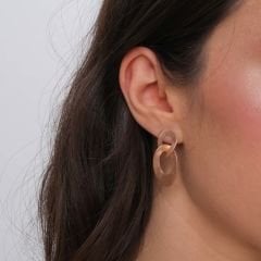 Lora Geçişli Küpe | Rose