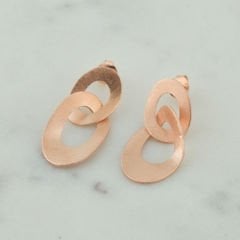 Lora Geçişli Küpe | Rose