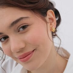 Paulina Çift Renk Küpe