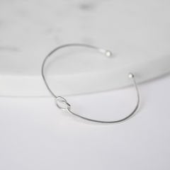 Elvira Düğüm Bilezik | Silver