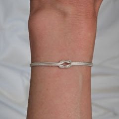 Ravena Düğüm Bileklik | Silver