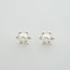 Sofia İnci Taşlı Küpe