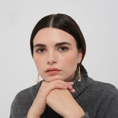 Regina İnci Taşlı Küpe