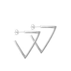 Renata Üçgen Küpe | Silver