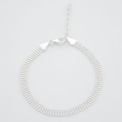 Aria Boncuk Şeklinde Gümüş Bileklik